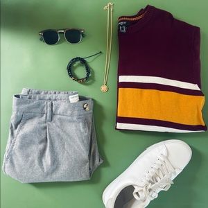 H&M Maroon Sweater